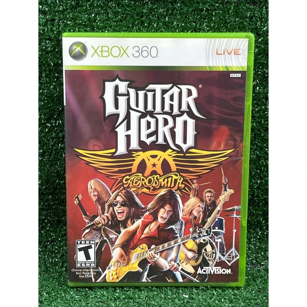 Guitar Hero‎ Aerosmith 2008 Xbox 360 Complete in Box